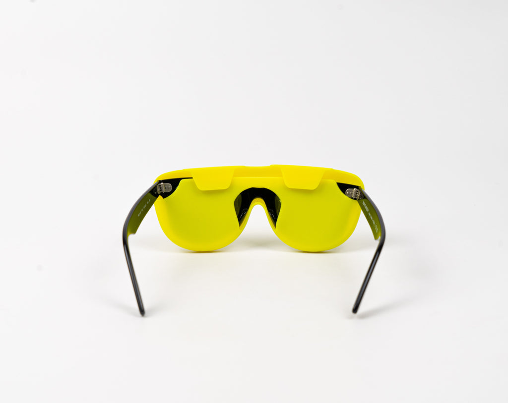 Funda de gafas de silicona flexible - Amarilla