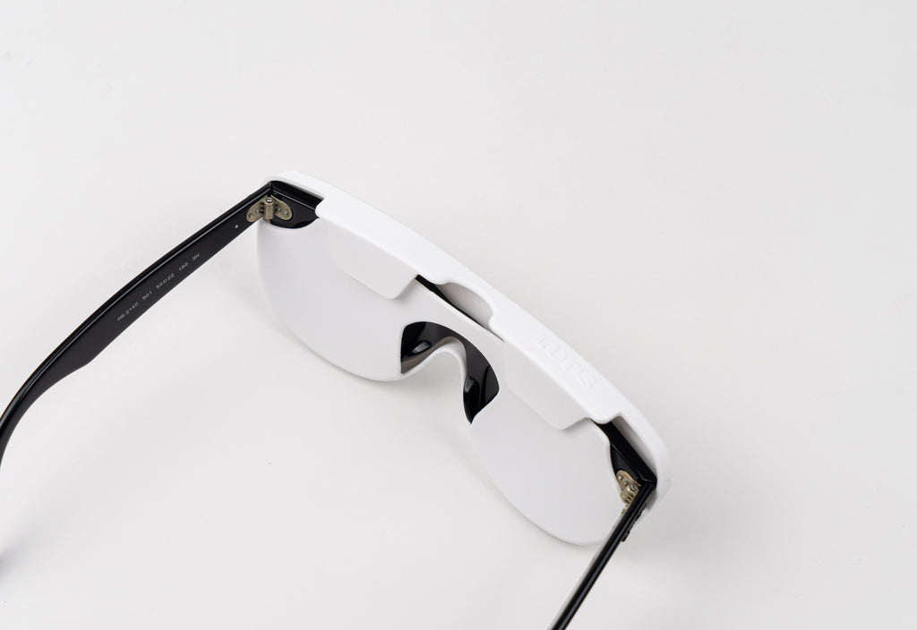 Funda de gafas de silicona flexible - White