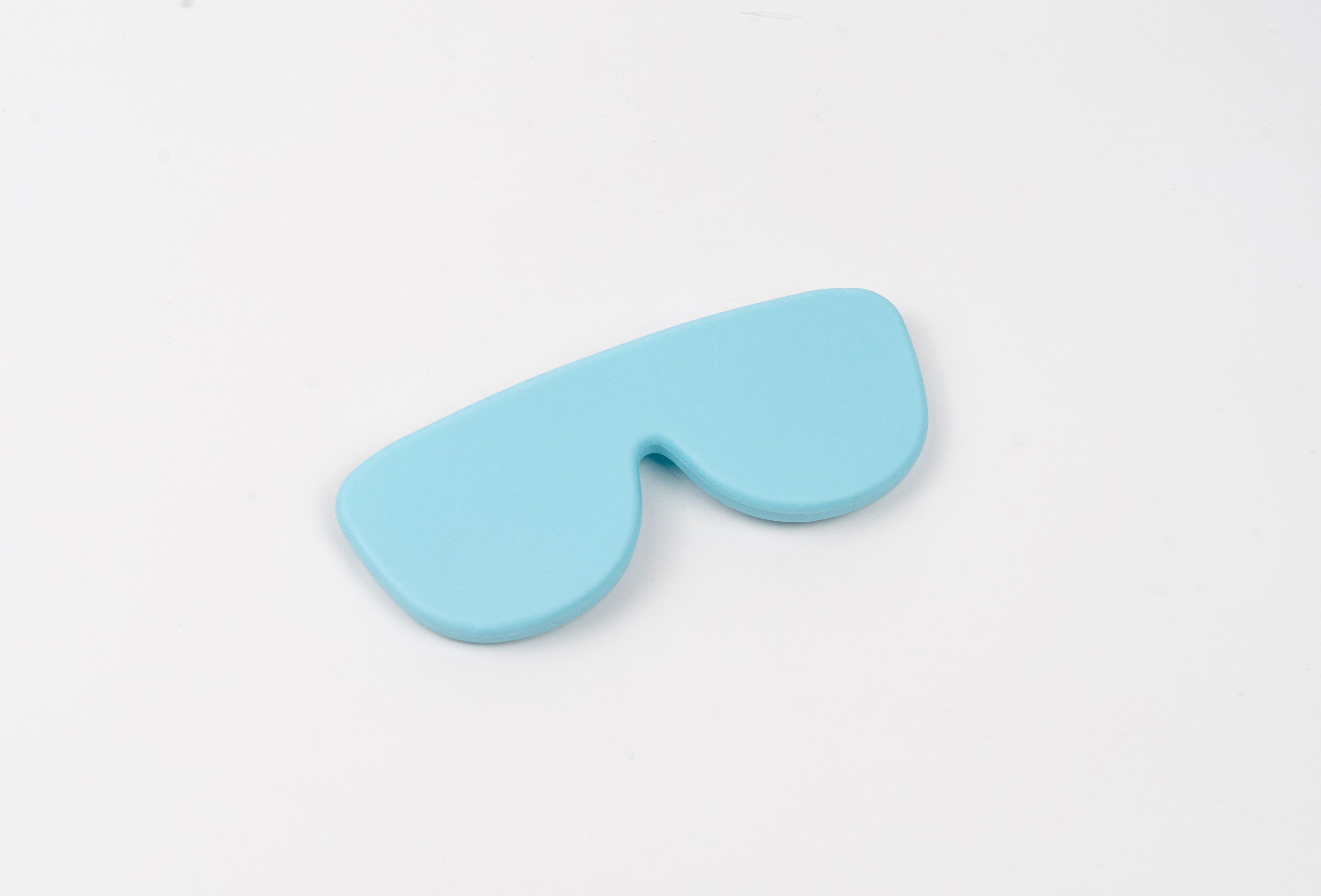 Funda de gafas de silicona flexible - Celeste