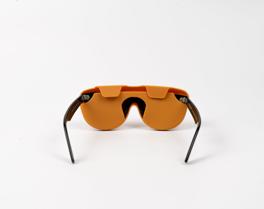 Funda de gafas de silicona flexible - Clear Brown