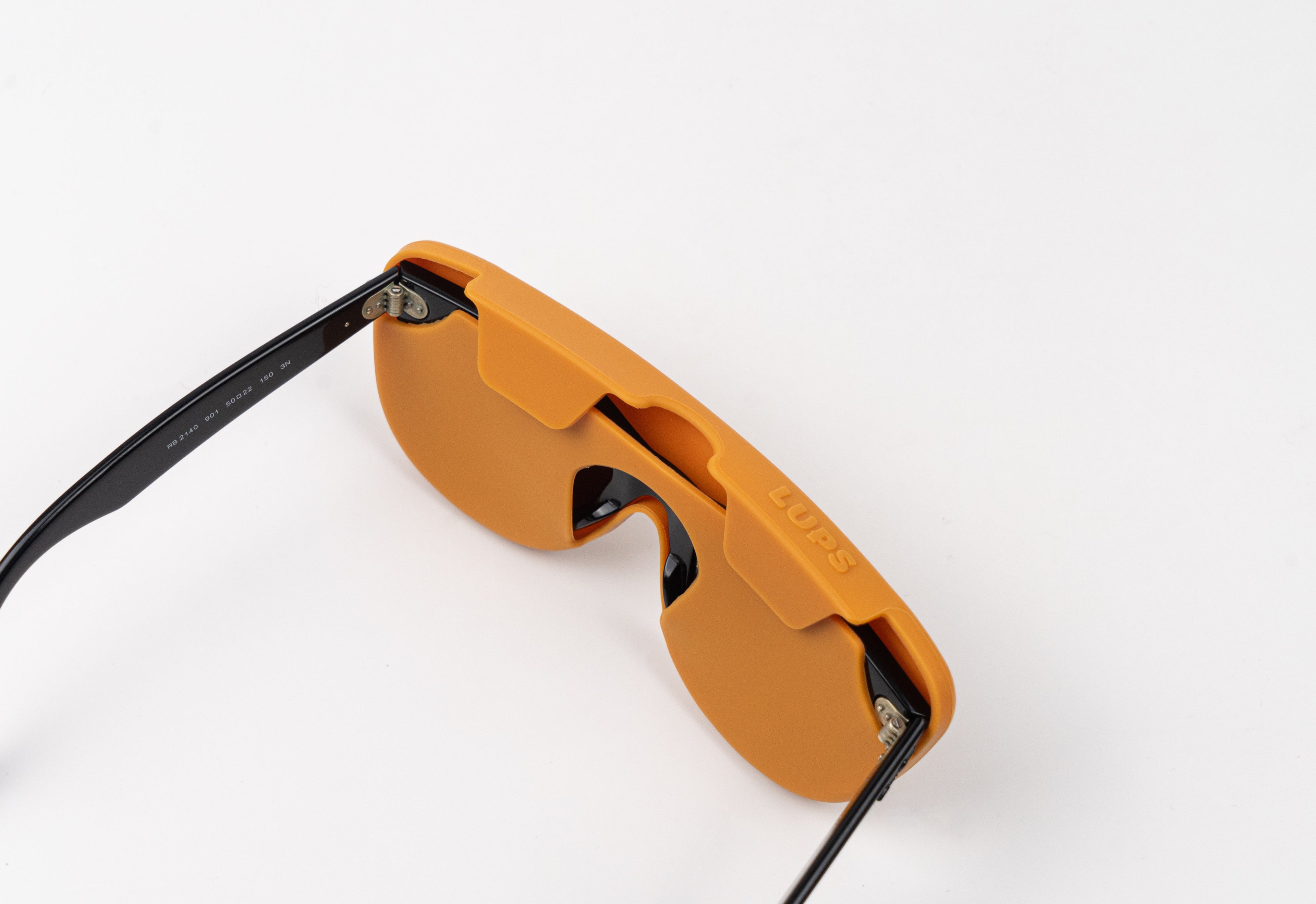 Funda de gafas de silicona flexible - Clear Brown