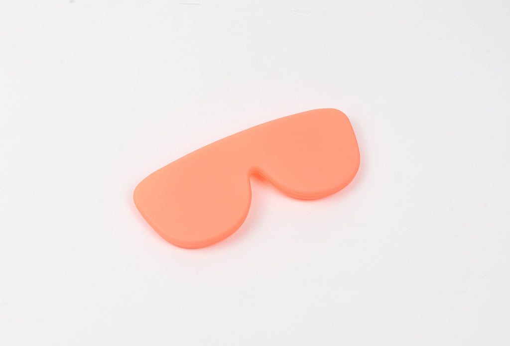 Funda de gafas de silicona flexible - Coral