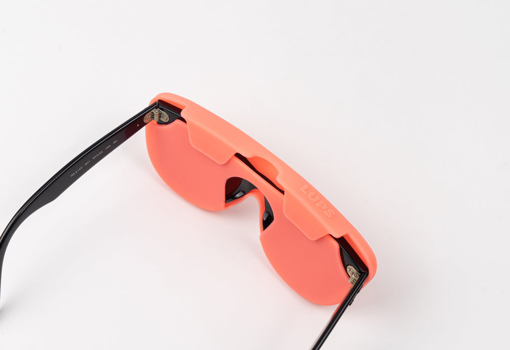 Funda de gafas de silicona flexible - Coral