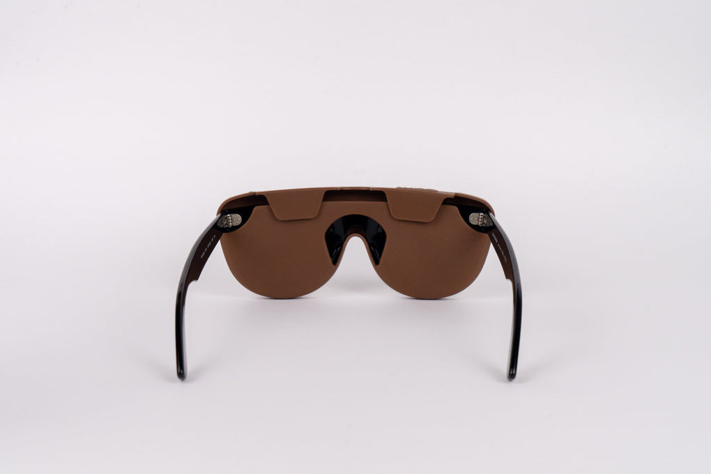 Funda de gafas de silicona flexible - Chocolate