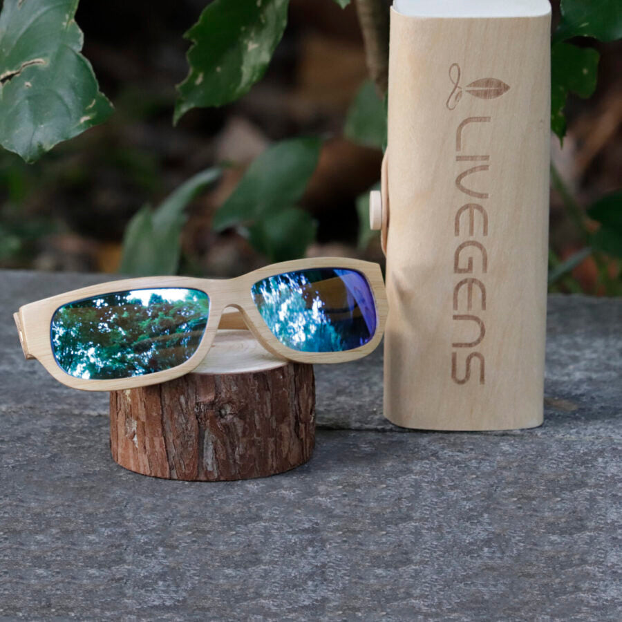 gafas de bambu livegens