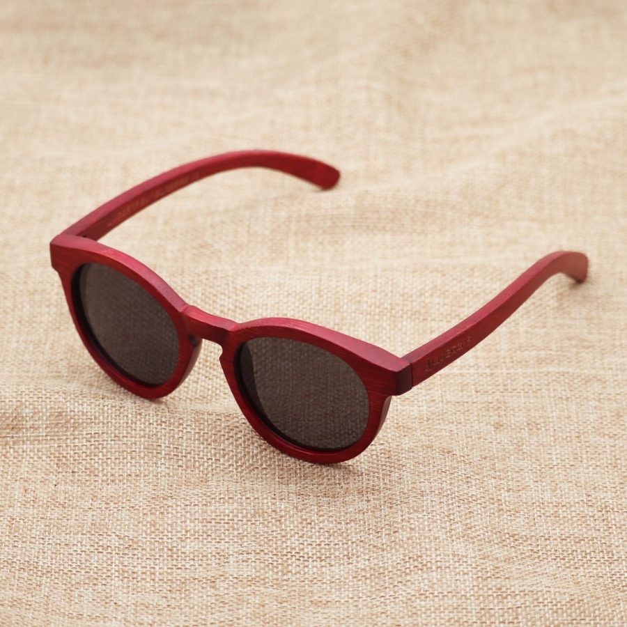 gafas de madera de bambú