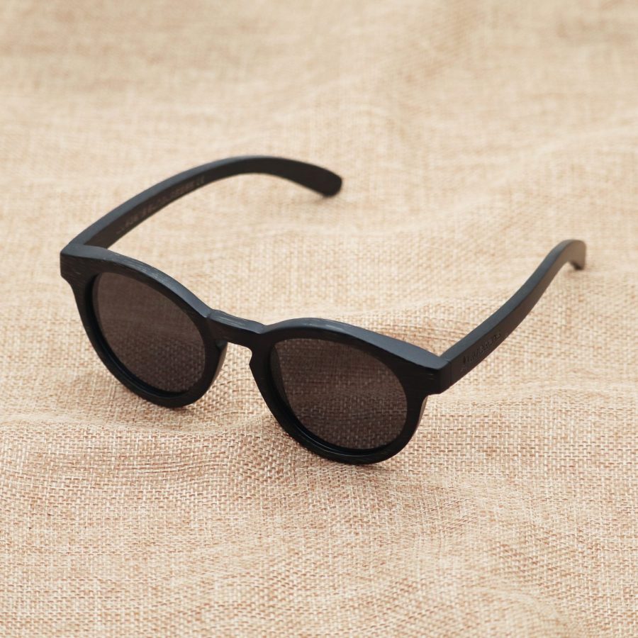 gafas de madera de bambú
