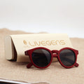 gafas de madera de bambú