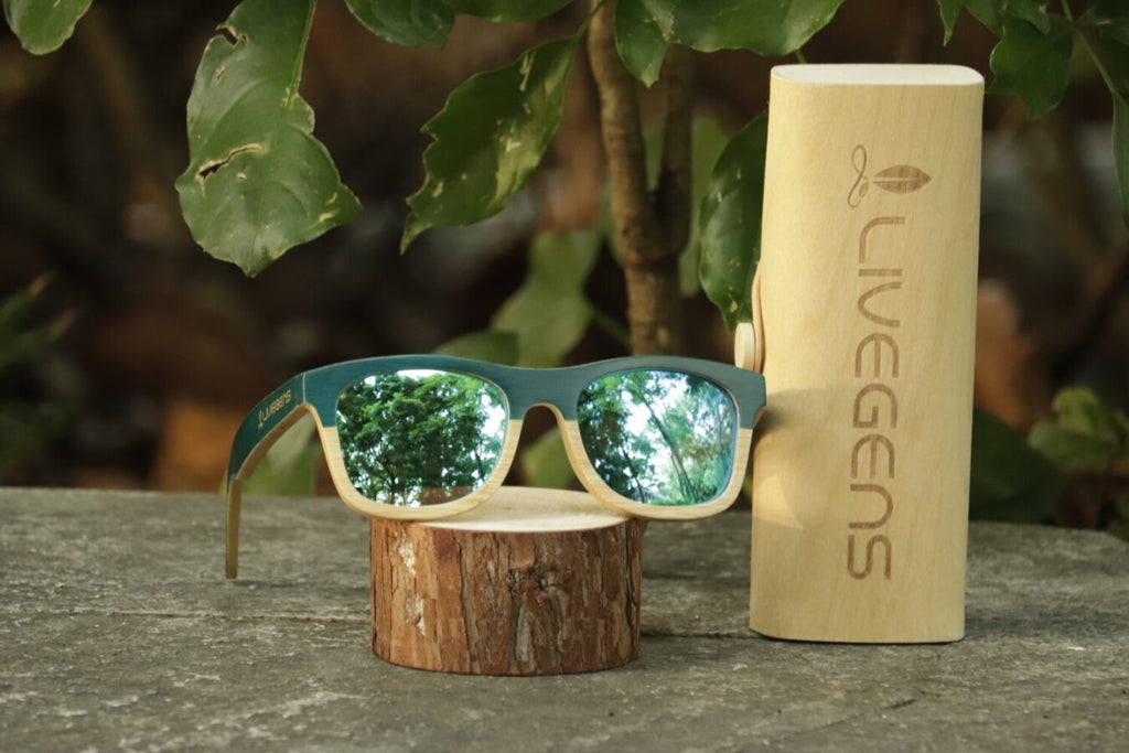 gafas de bambu livegens