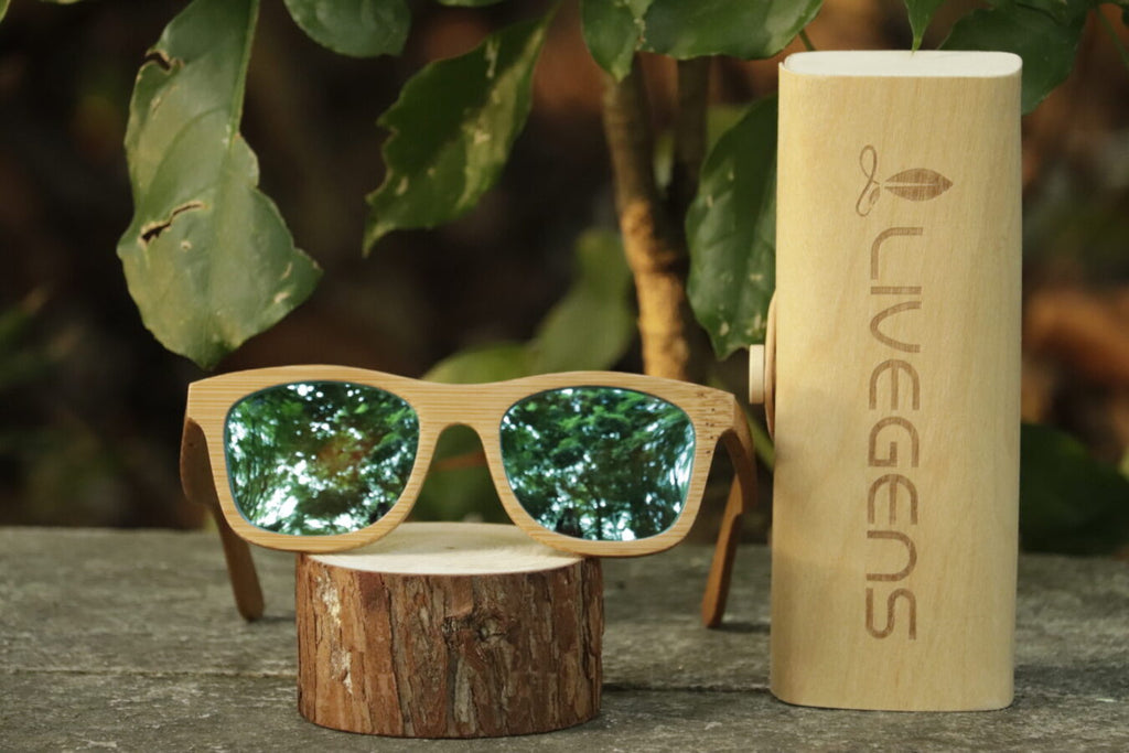 gafas de bambu livegens