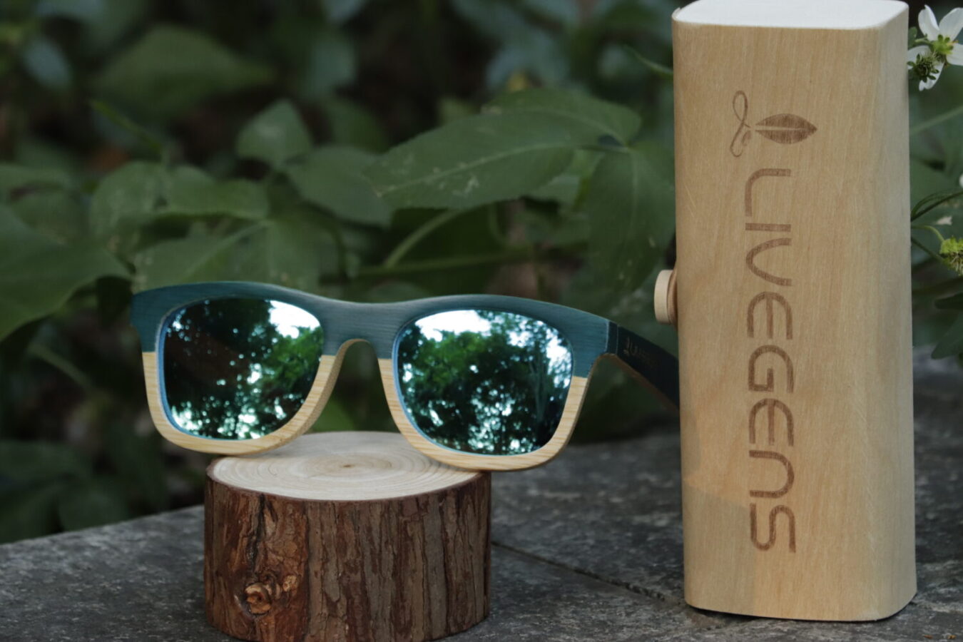 gafas de bambu livegens