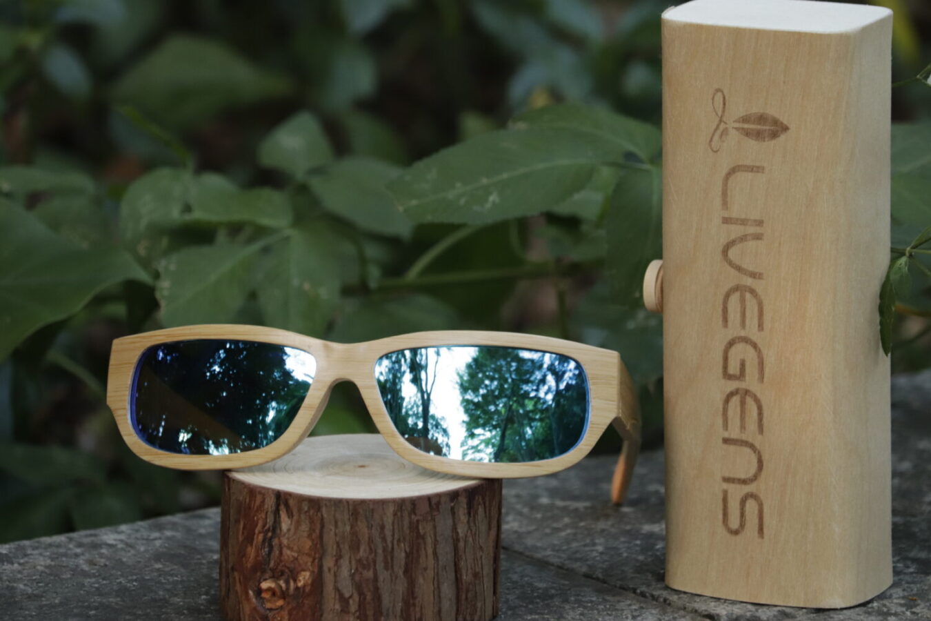 gafas de bambu livegens