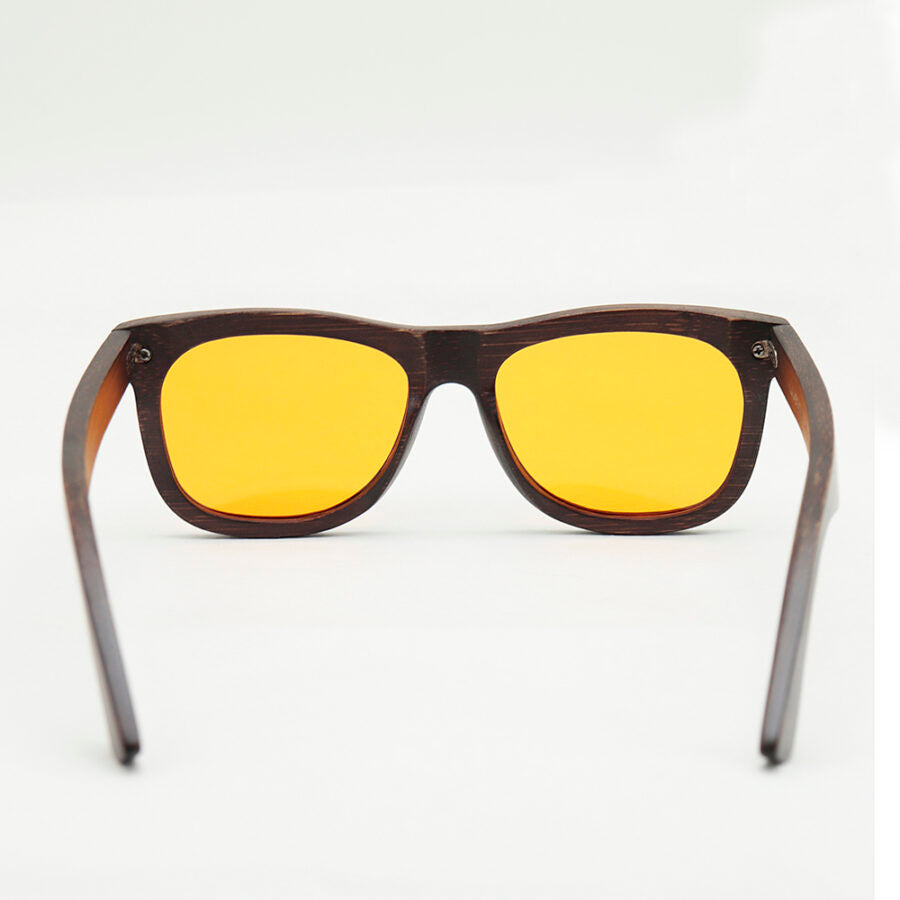 gafas de sol de bambú
