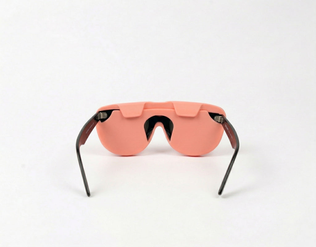 Funda de gafas de silicona flexible - Orange Peach
