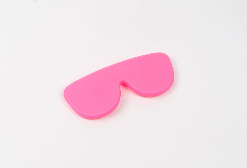 Funda de gafas de silicona flexible - Rosa chicle