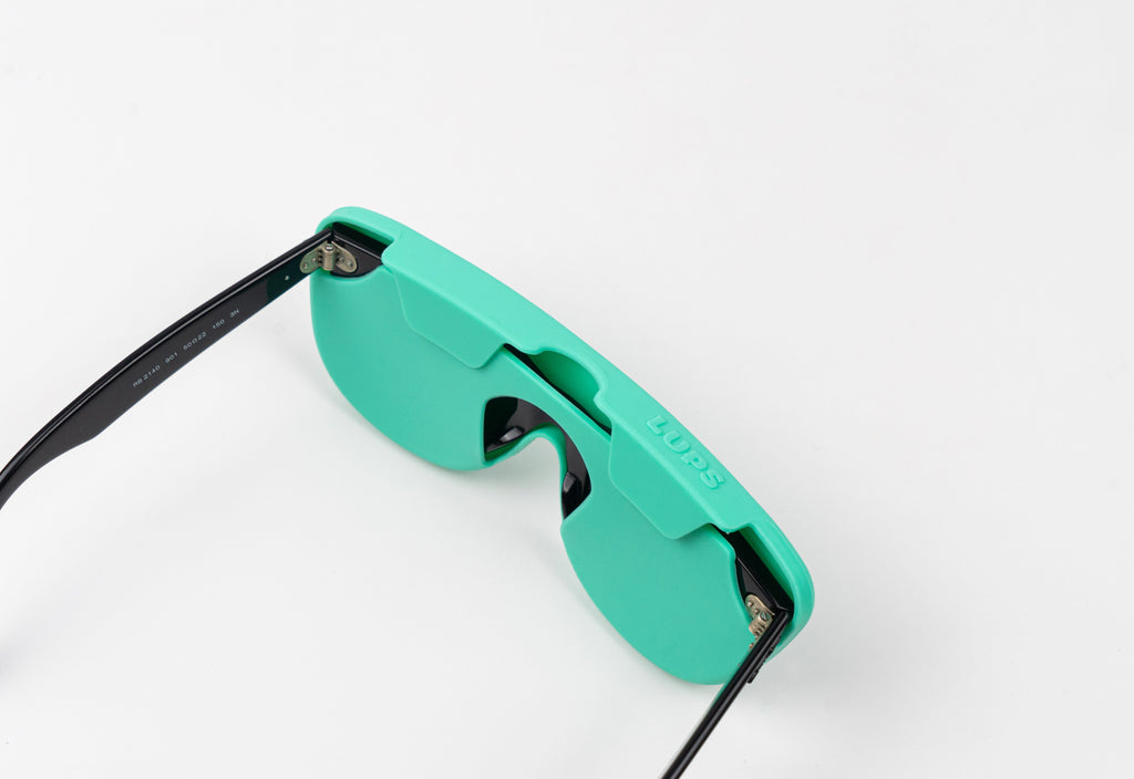 Funda de gafas de silicona flexible - Turquesa