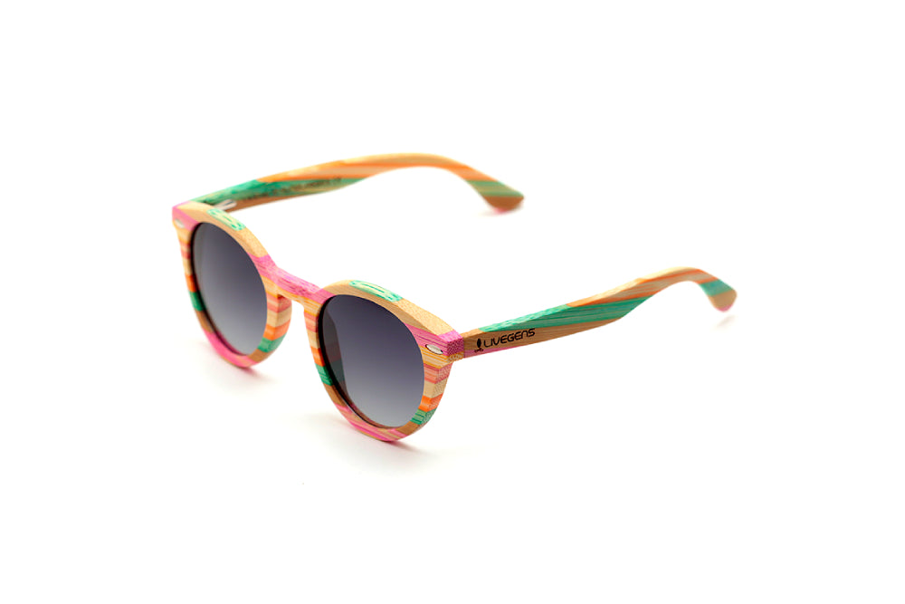 gafas de sol de bambú