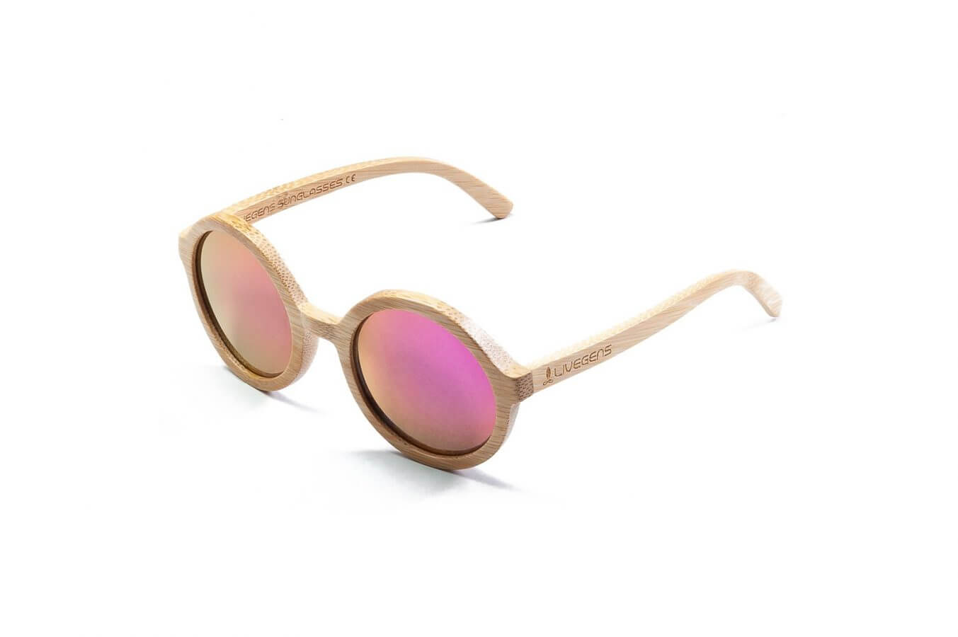 gafas de madera bambu Livegens